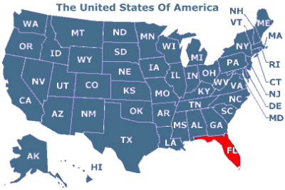 U.S.A. Bundesstaat Florida