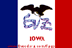 Iowa Flagge