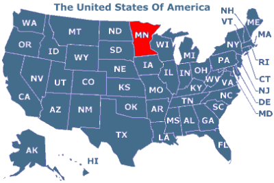 U.S.A. Bundesstaat Minnesota