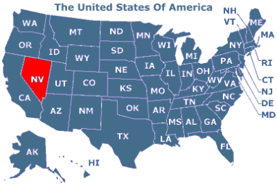 U.S.A. Bundesstaat Nevada